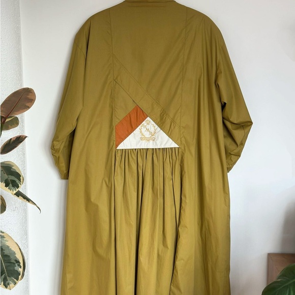 Hilary Radley Olive Trench Coat - Picture 5 of 5